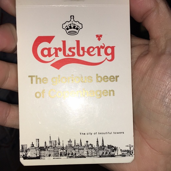 VTG Beer Advertising Lot of three pieces Genesee, Fyfe &Drum & Carlsberg Beers - Picture 6 of 8